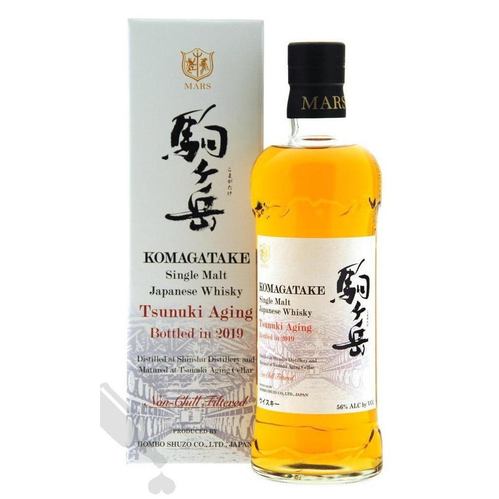 Mars KOMAGATAKE Single Malt Japanese Whisky TSUNUKI AGING 2019 56% Vol. 0,7l in Giftbox