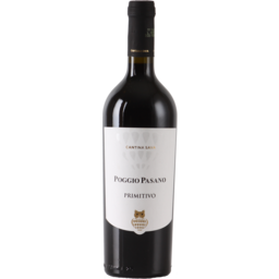 2018 Cantina di Sava 'Poggio Pasano' Primitivo di Manduria