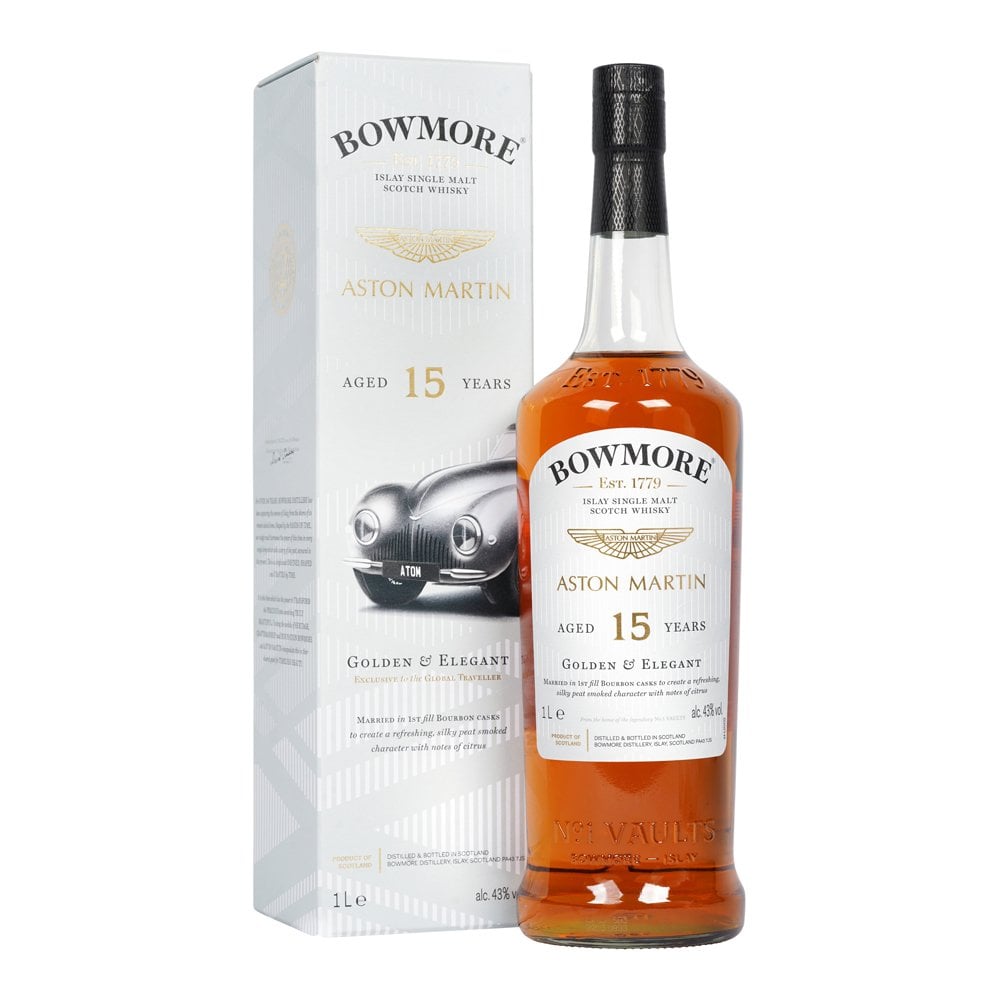 Bowmore 15 Years Dark & Intense Aston Martin Edition 43% Vol. 1l in Giftbox