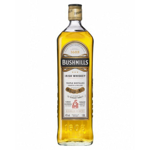 Bushmills Triple Distilled Original Irish Whiskey Smooth & Mellow 40% Vol. 0,7l
