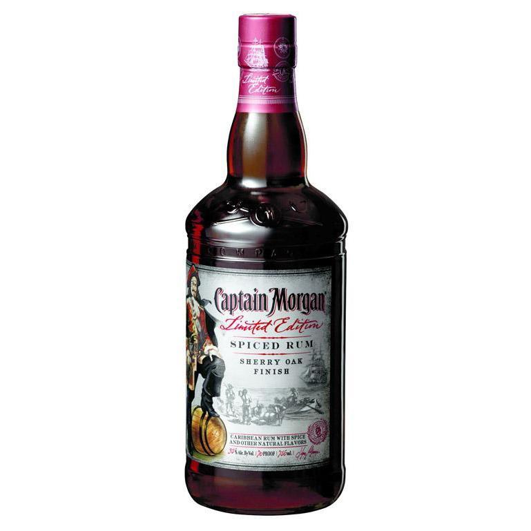 Captain Morgan Spiced Sherry Oak Finish Limited Edition 35% Vol. 0,75l