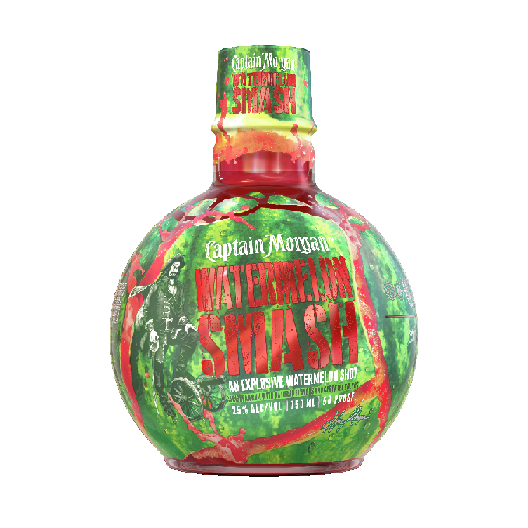 Captain Morgan Watermelon Smash 25% Vol. 0,75l