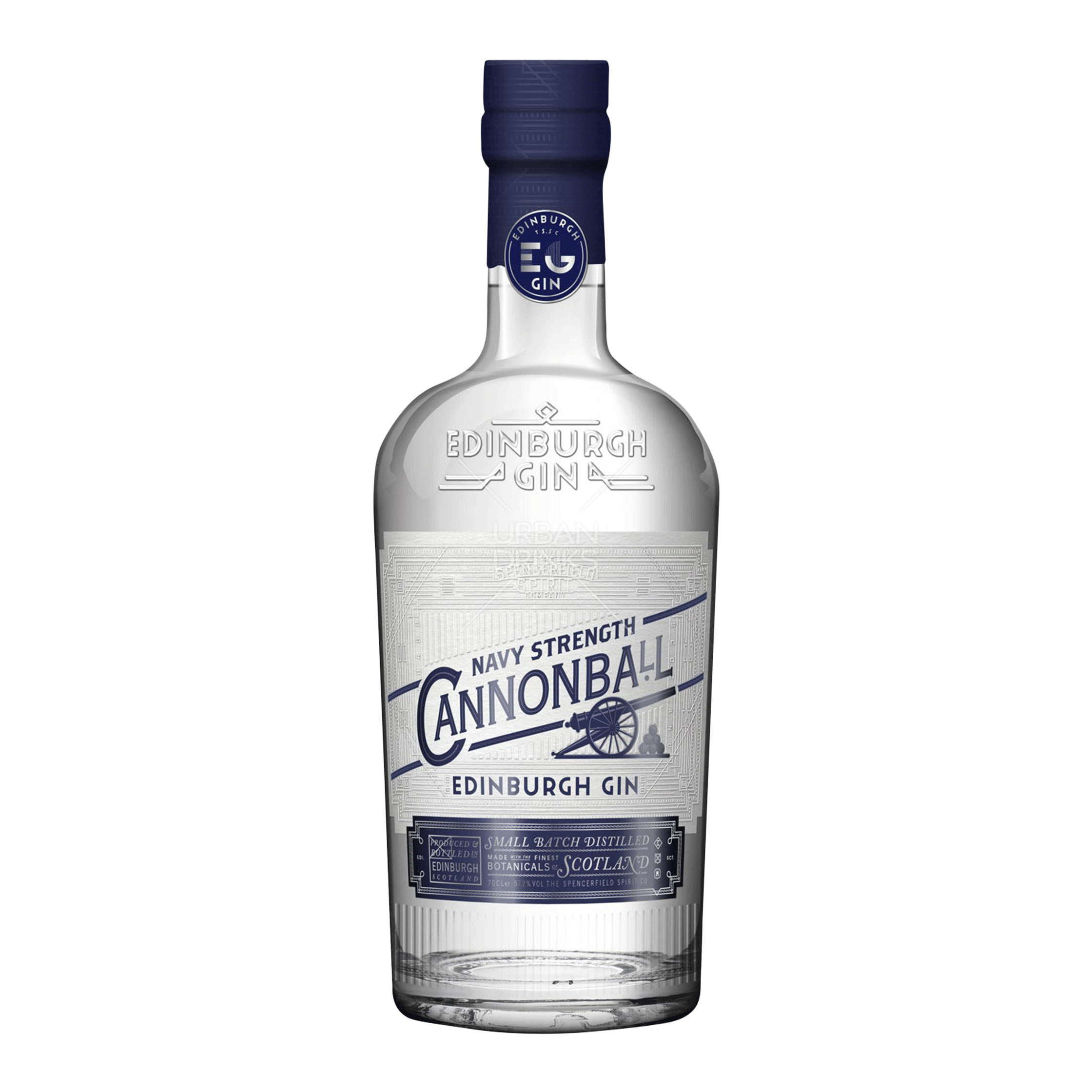 Edinburgh Gin CANNONBALL Navy Strength Gin 57,2% Vol. 0,7l