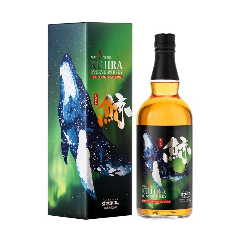 Kujira Ryukyu 5 Years Old Whisky WHITE OAK VIRGIN CASK 43% Vol. 0,7l in Giftbox