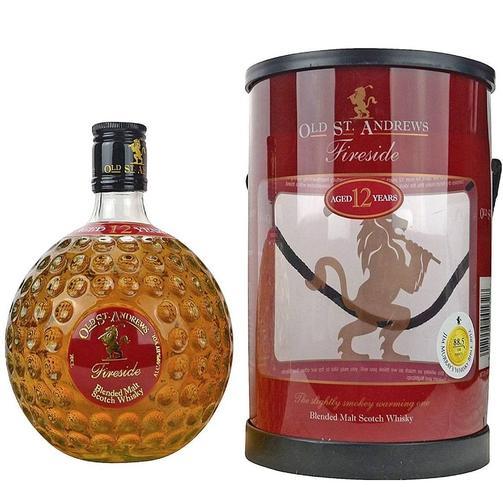 Old St. Andrews FIRESIDE 12 Years Old Blended Malt Scotch Whisky 40% Vol. 0,7l in Giftbox