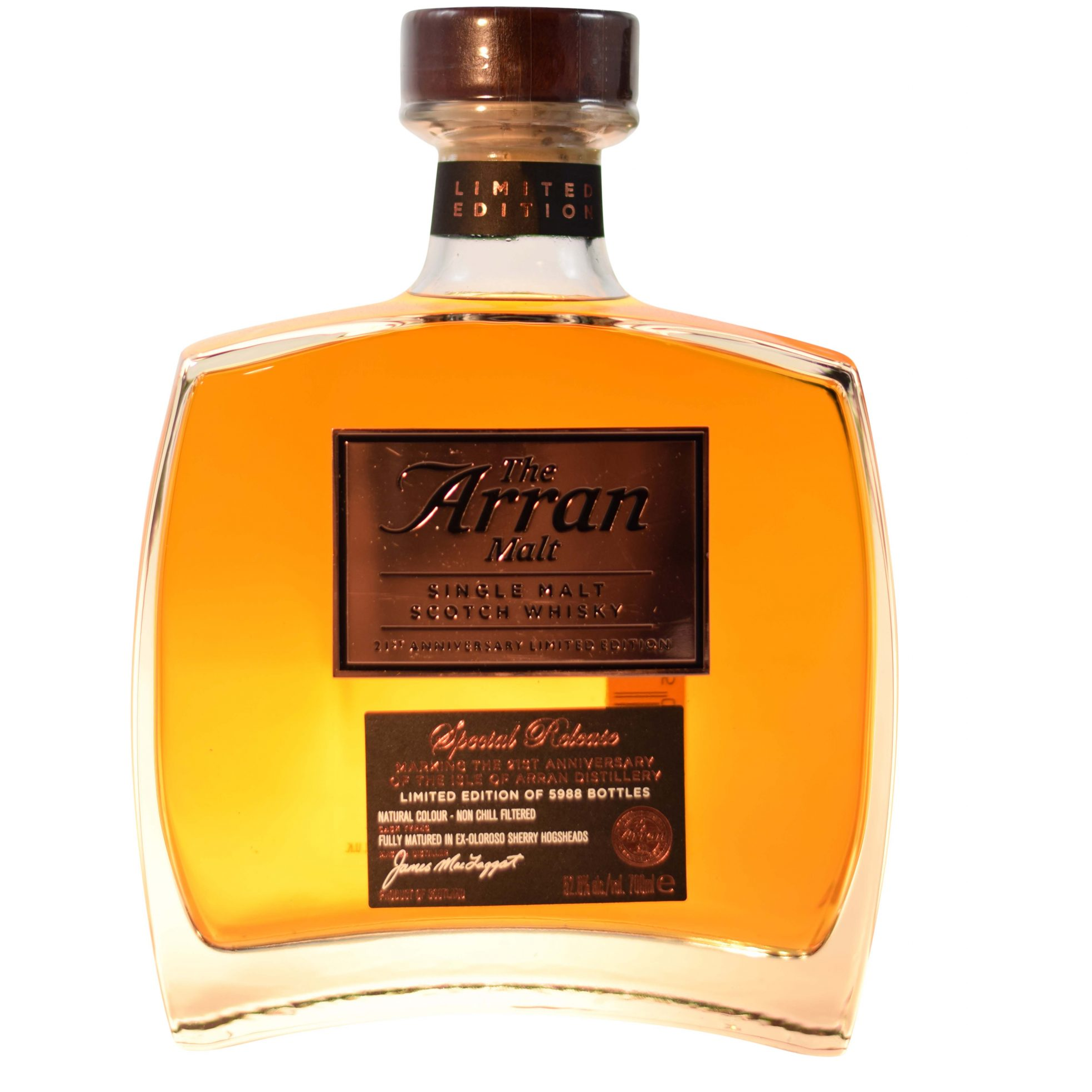 The Arran Malt 21st Anniversary Limited 0.7l