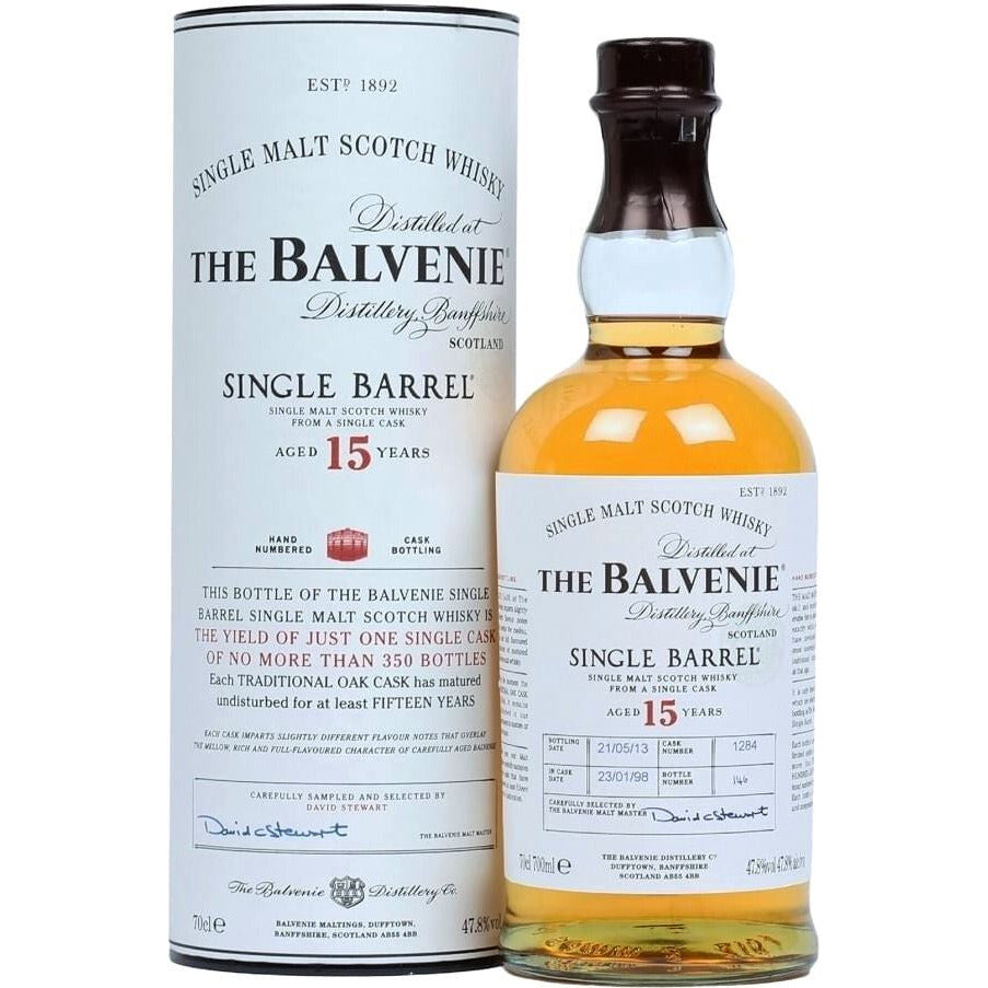 The Balvenie Single Barrel 15 Year Old 0.7l