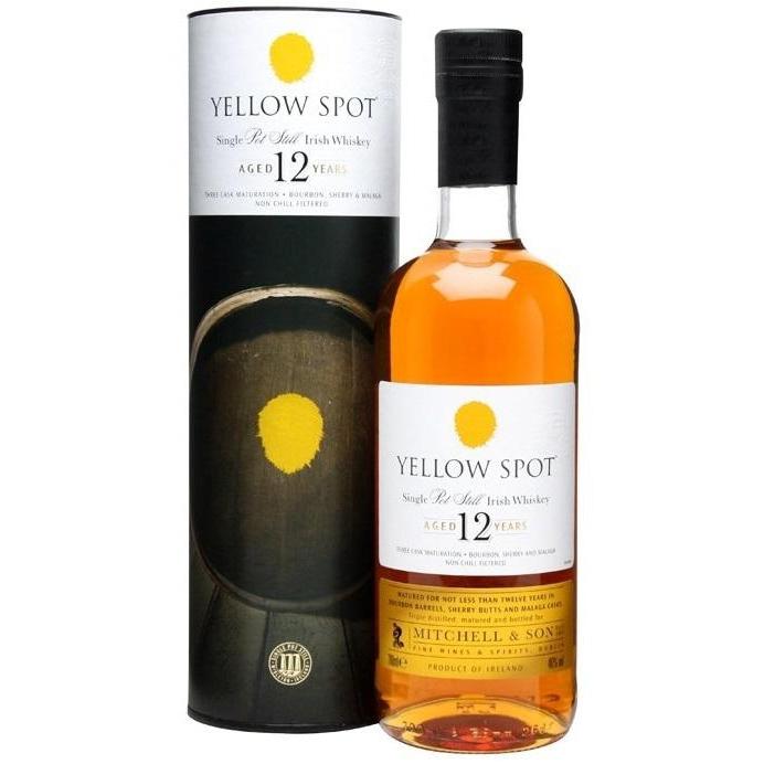 Yellow Spot 12 Years Old Single Pot Still Irish Whiskey 46% Vol. 0,7l in Giftbox