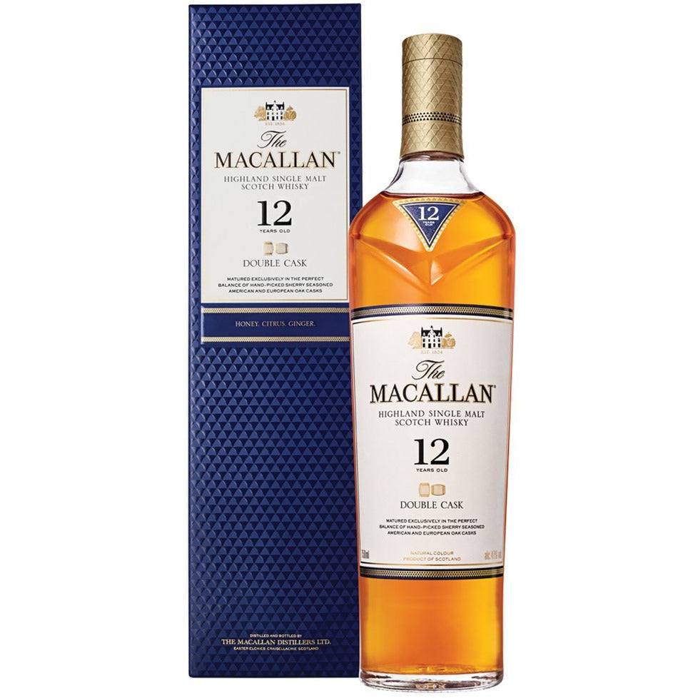 The Macallan 12 Years Old DOUBLE CASK 40% Vol. 0,7l in Giftbox